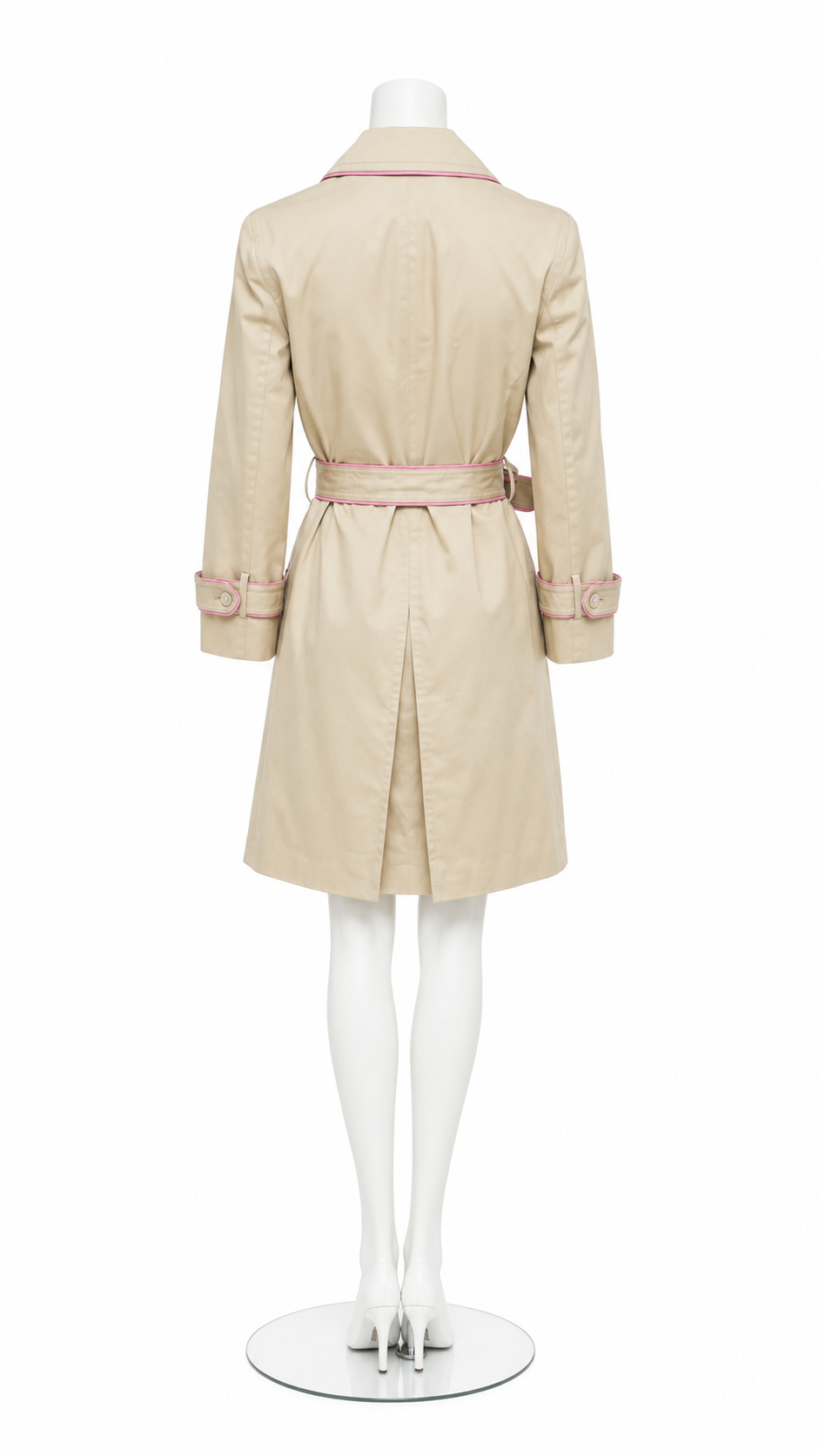Coach Tan Trench Coat Size S