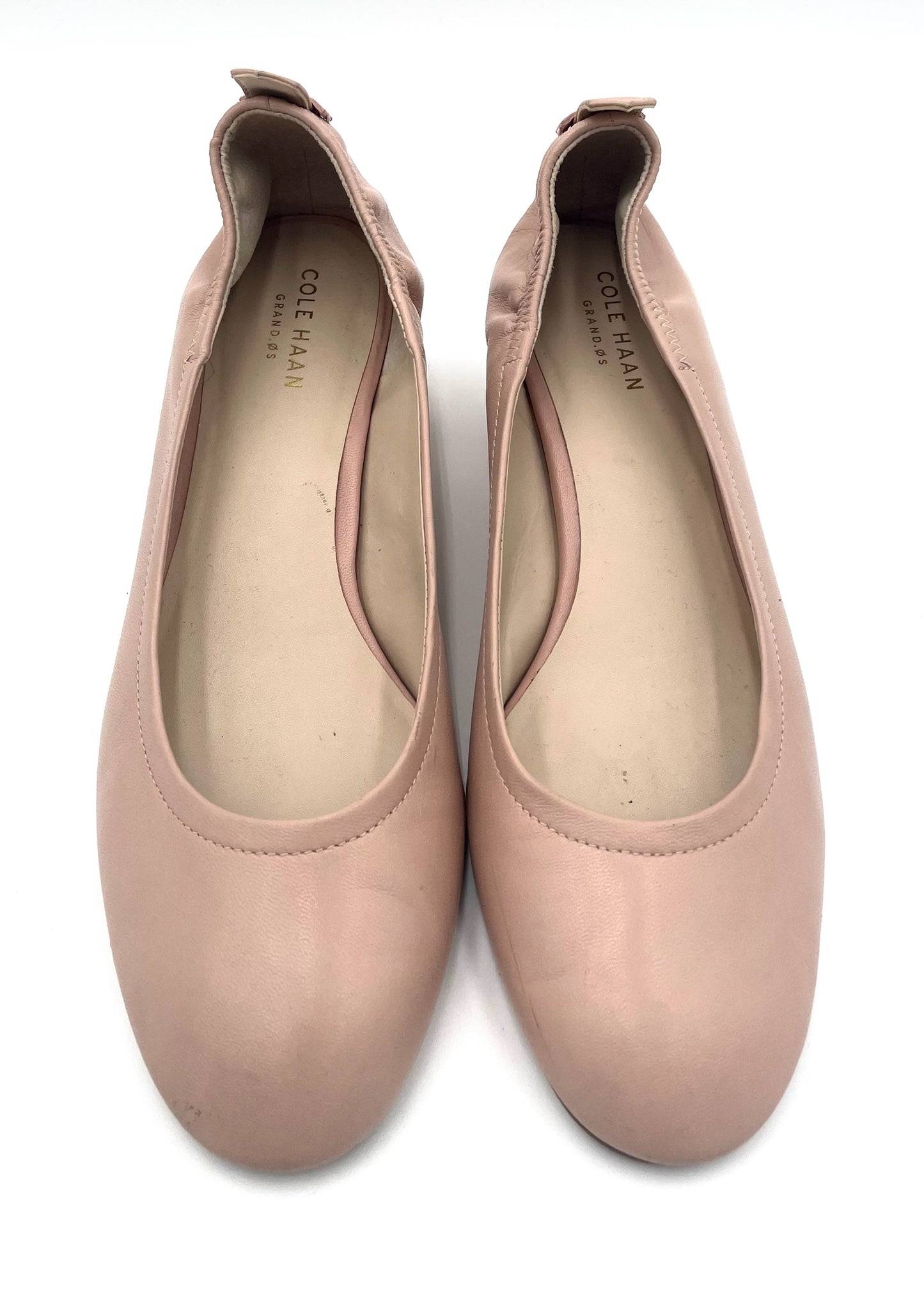 Cole Haan Pink Leather Round Toe Pump Size 7.5
