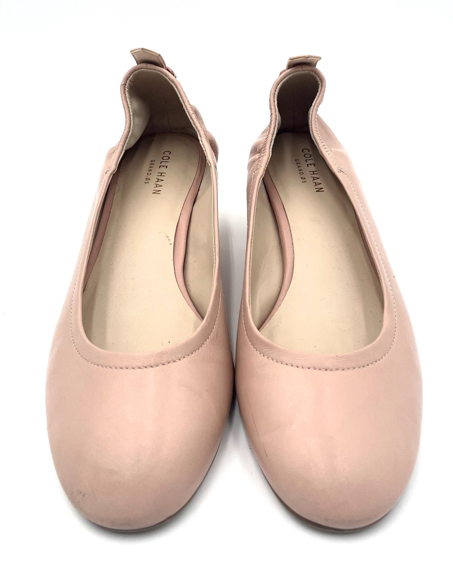 Cole Haan Pink Leather Round Toe Pump Size 7.5