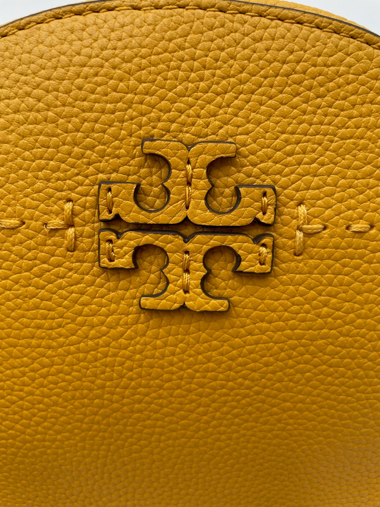 Tory Burch McGraw Mustard Yellow Covertible Belt Bag & Crossbody Bag