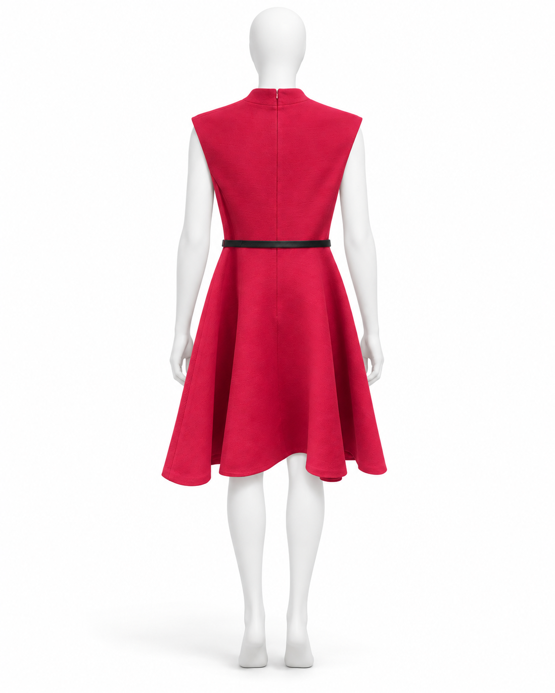 Christian Dior Red Belted Dress Size 10