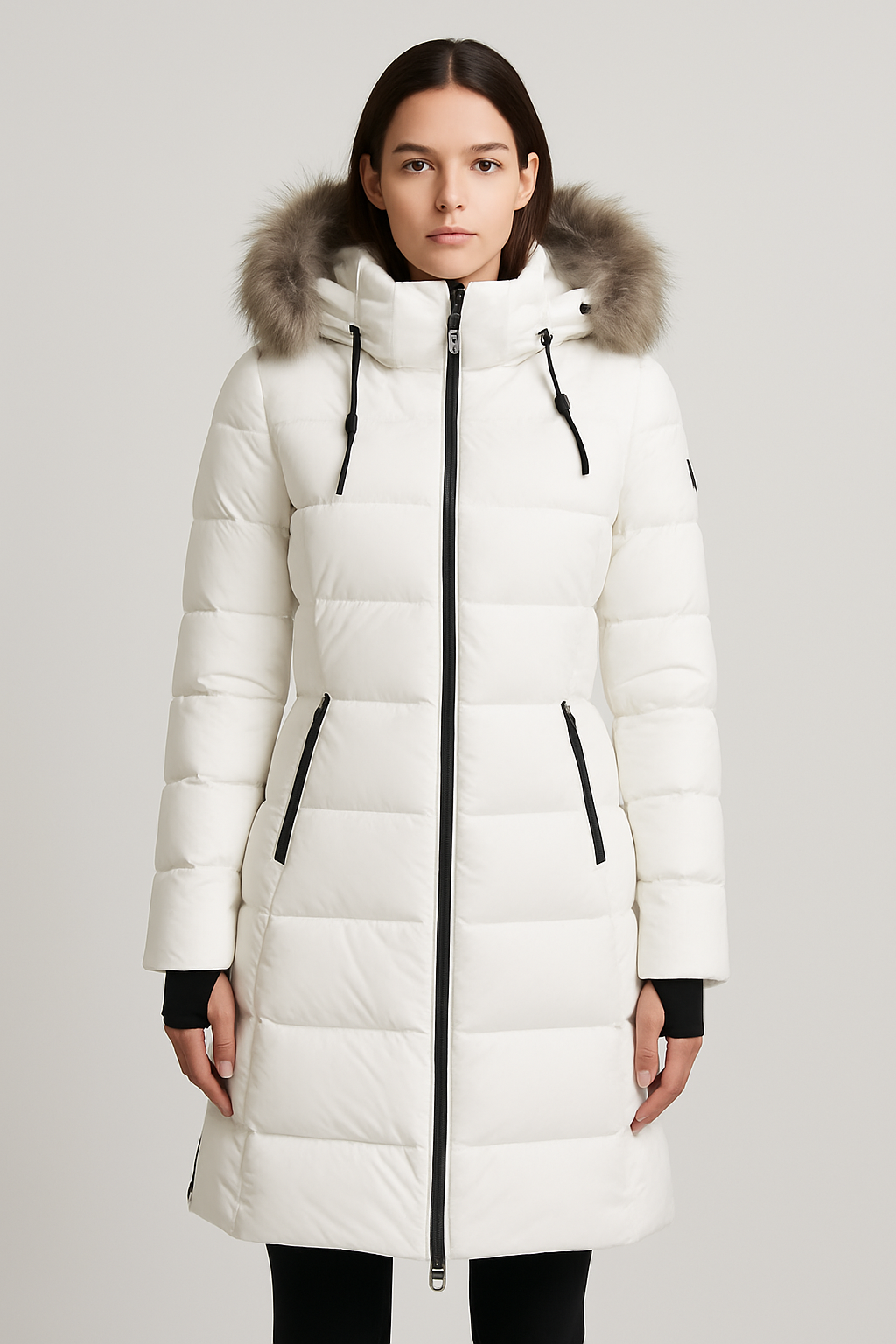 Brand New Pajar Canada White Parka Jacket Size M