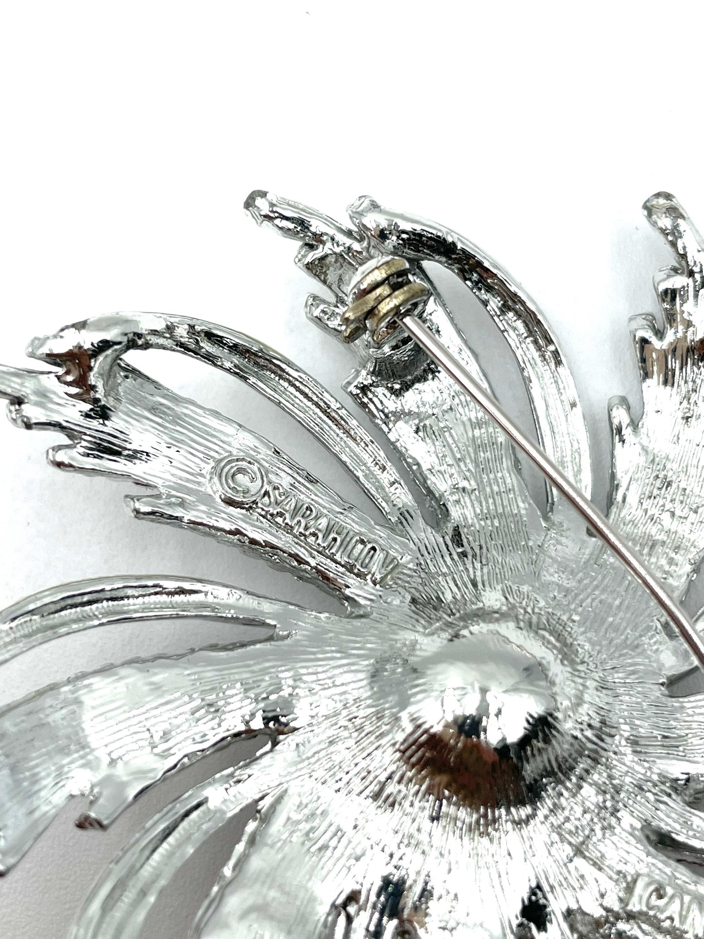 Vintage Sarah Coventry Pearl Swirl Brooch