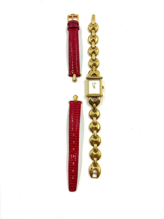 1990s Gucci 1800L Modular Strap Watch