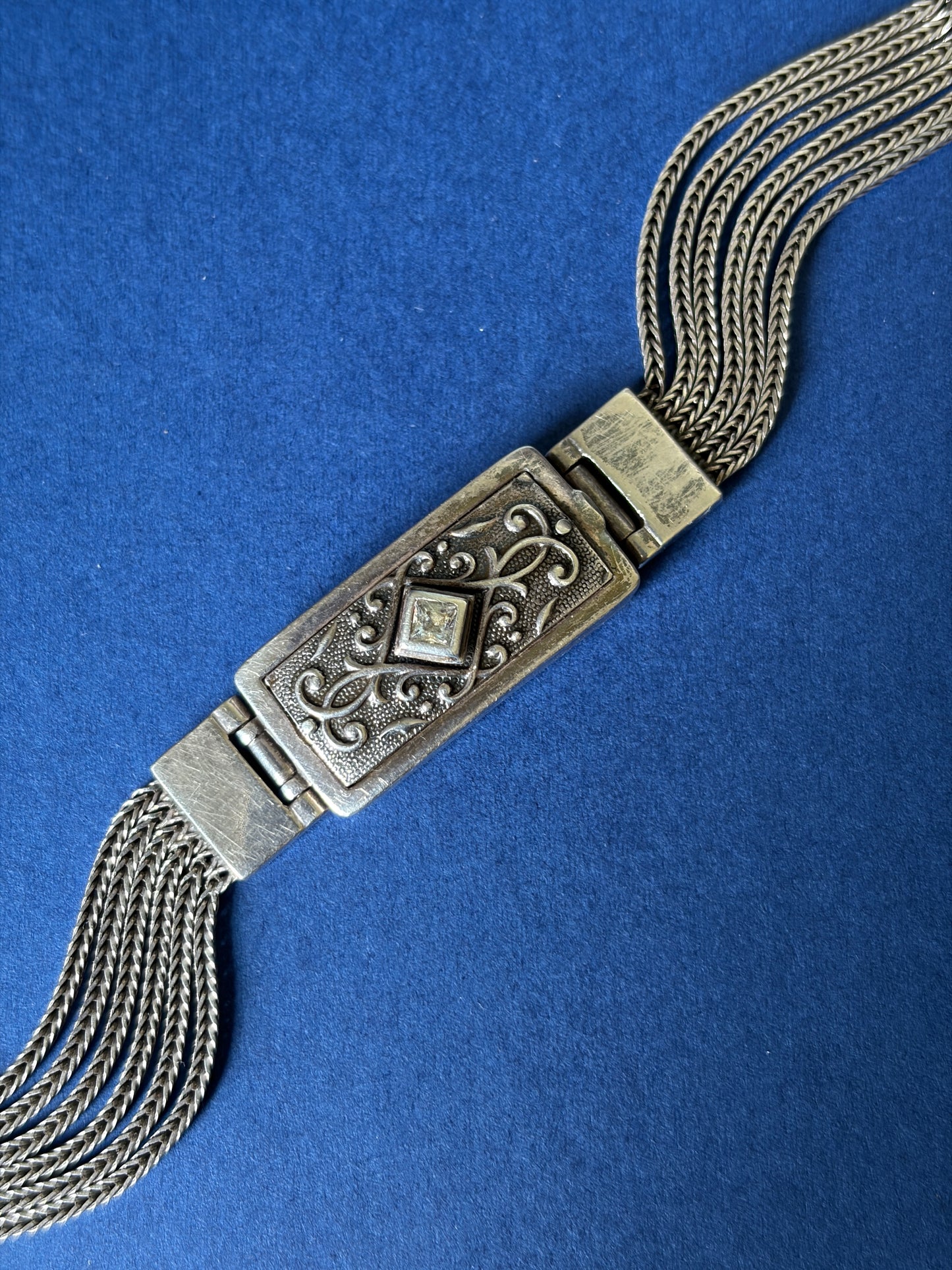 1990s Anatoli Sterling Bracelet