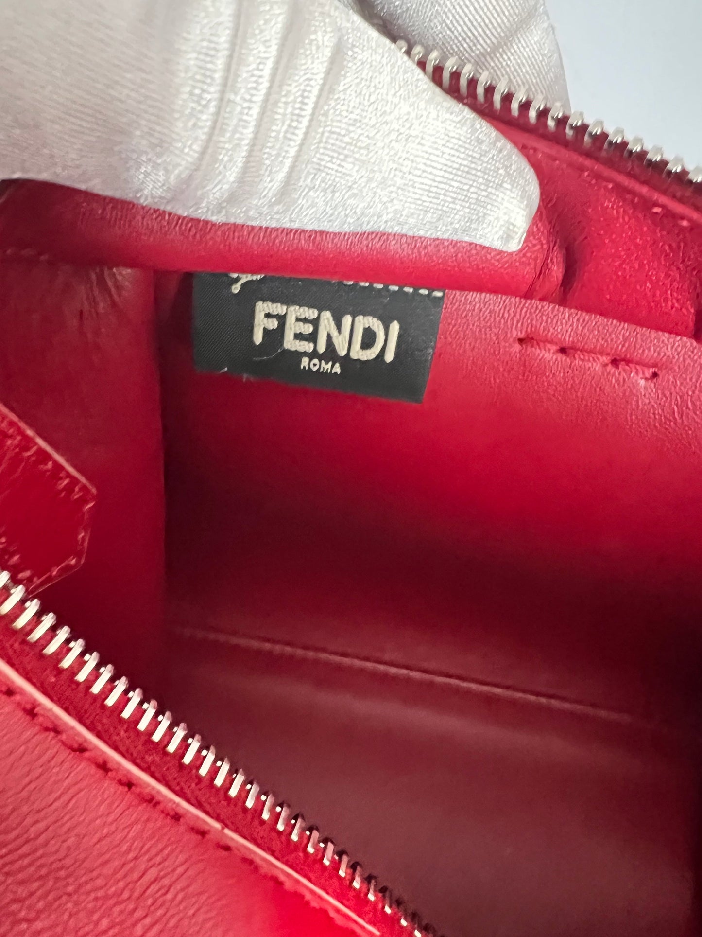 Fendi Dark Red Mini 3Jours