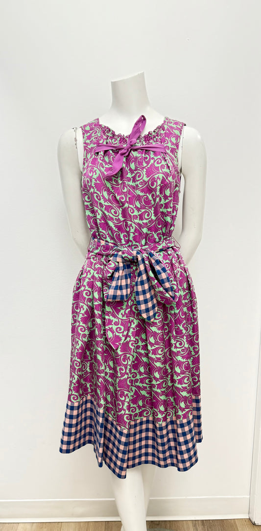 Marc By Marc Jacobs Paisley Print Silk Dress Size S