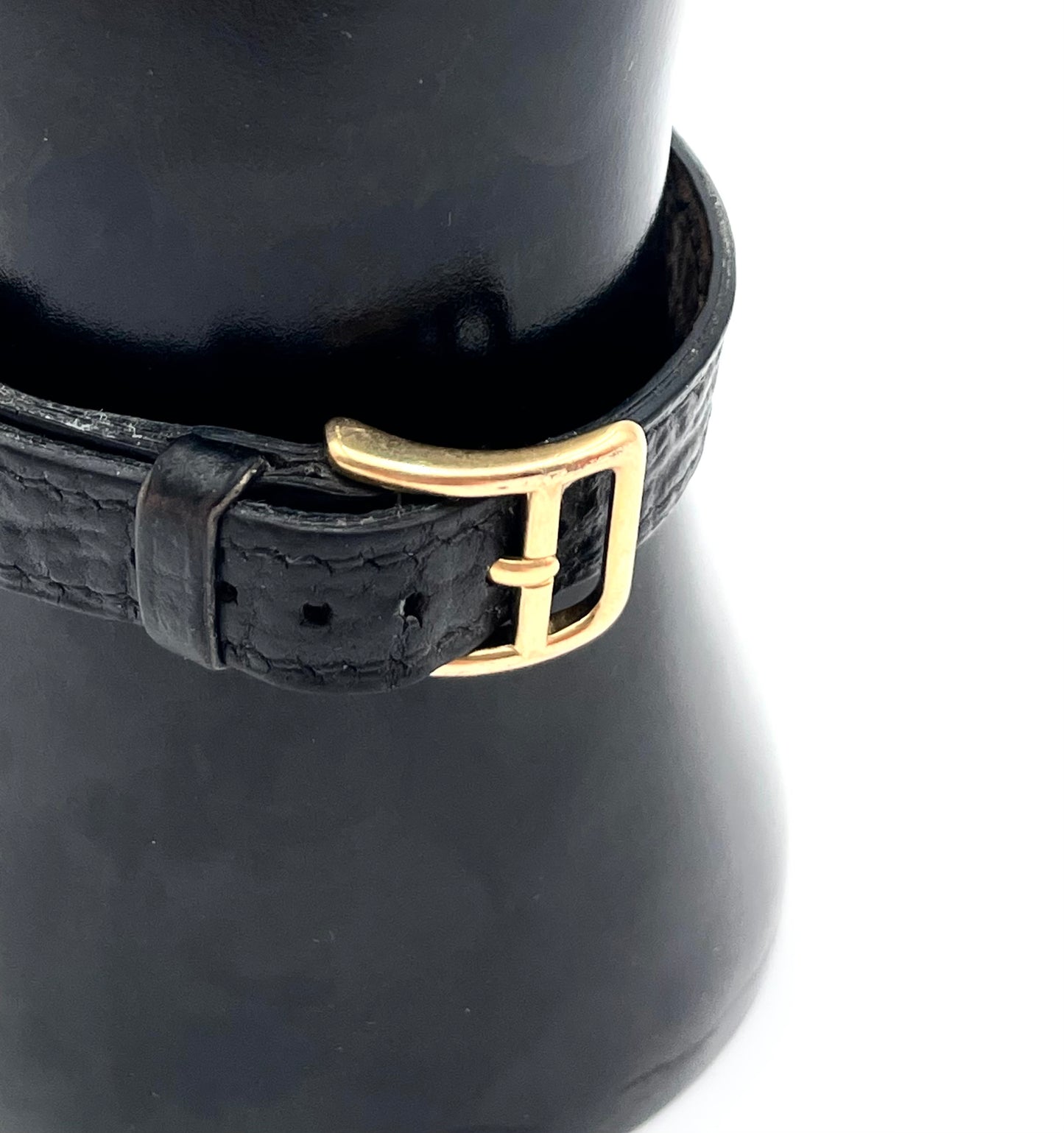 Vintage Hermes Captain Nemo Quartz Black Watch