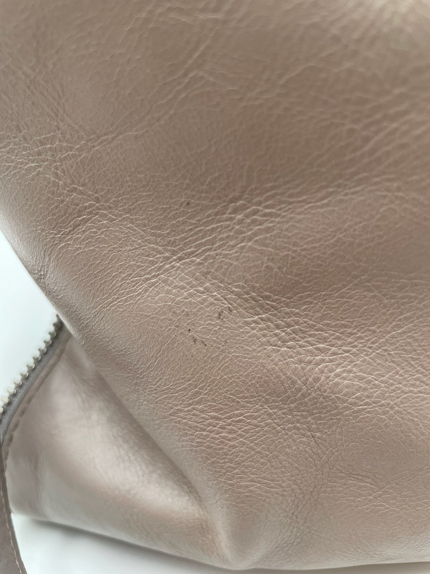 Michael Kors Devon Grey Leather Convertible Shoulder Bag