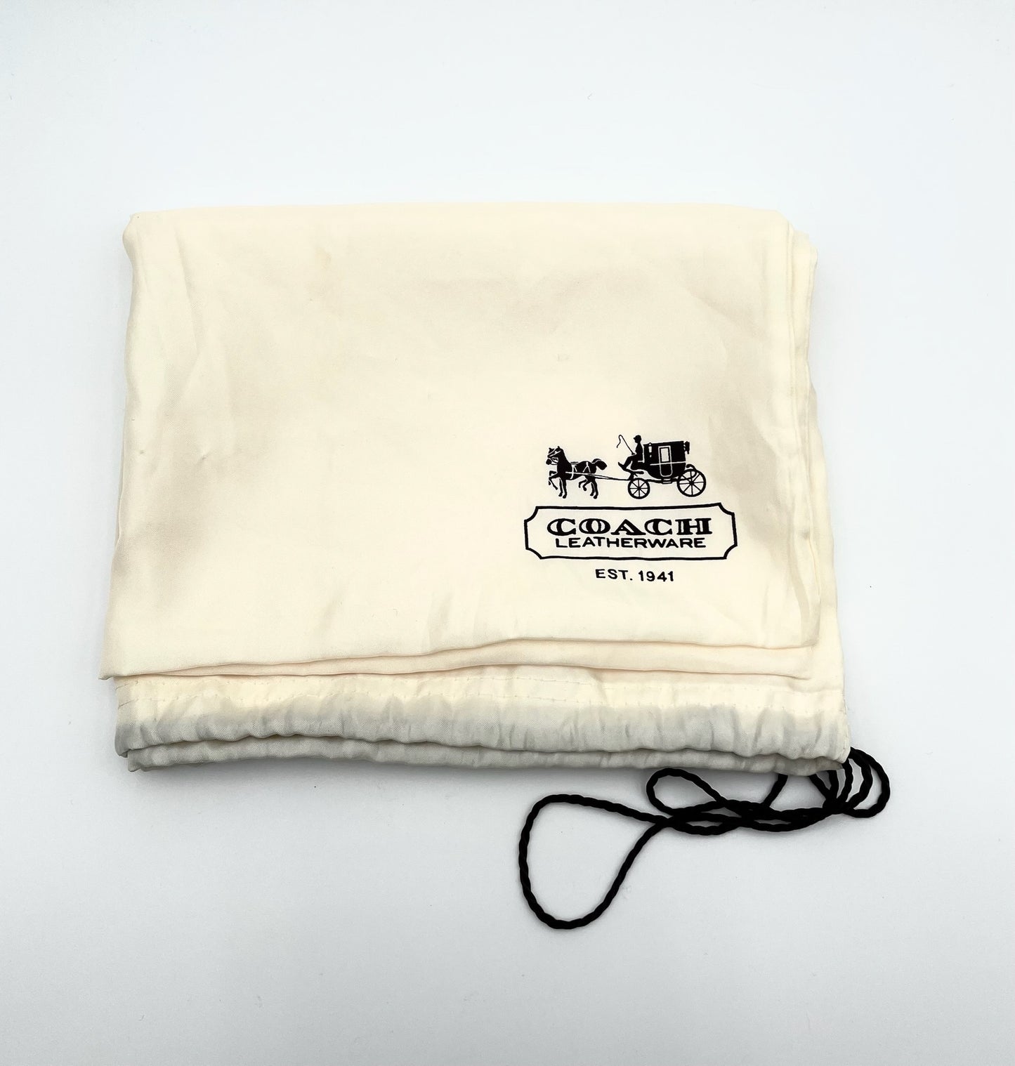 Coach Black Leather Hampton Hobo Bag