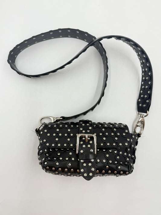 Valentino Red Black Mini Studded Bag