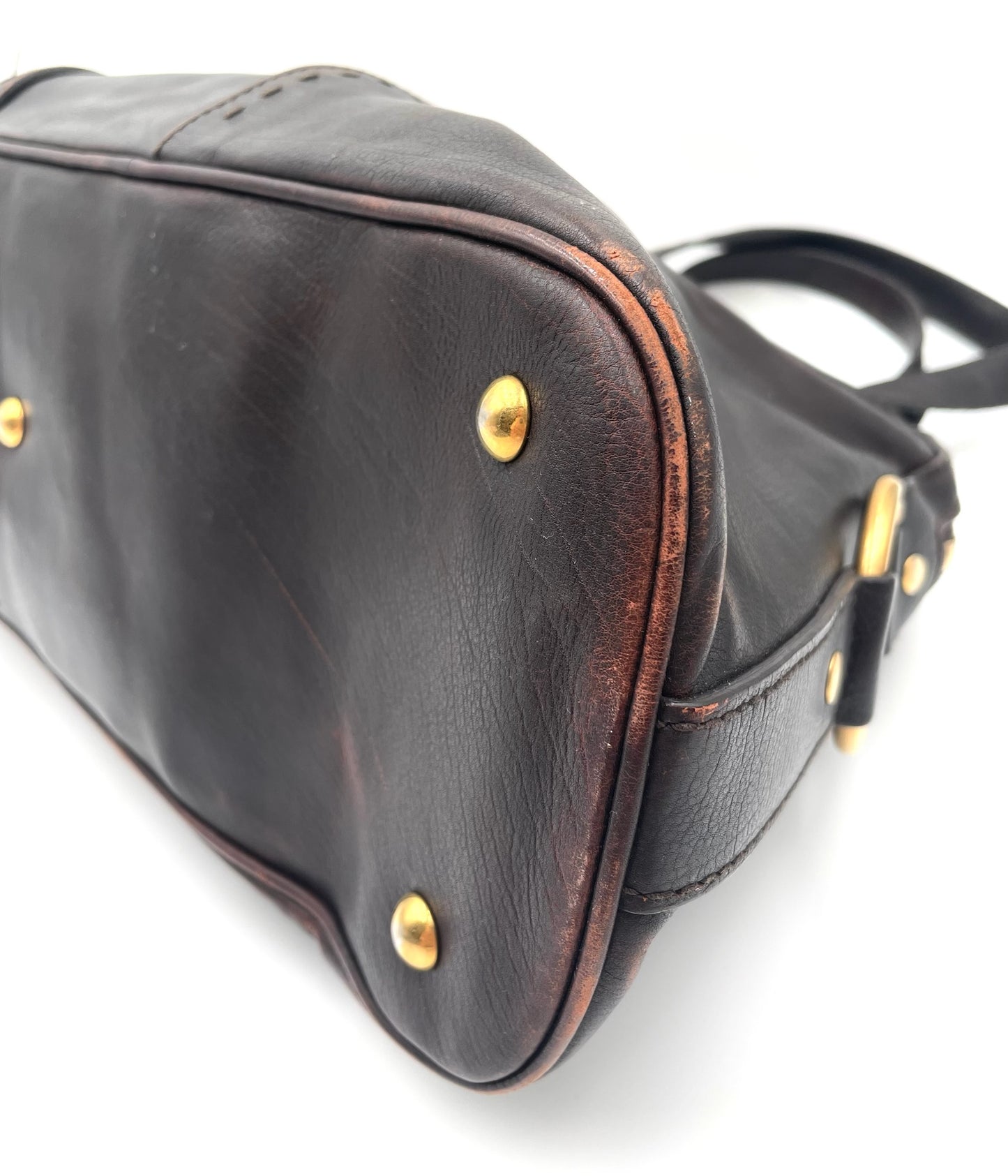 Yves Saint Laurent Dark Brown Muse Bag
