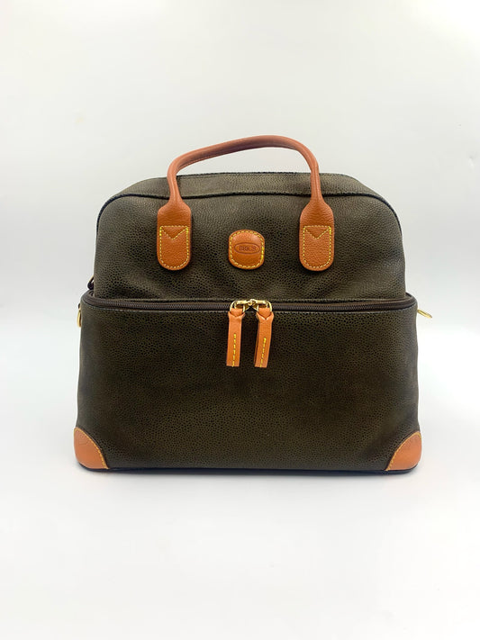 Brics Tuscan Olive Train Bag