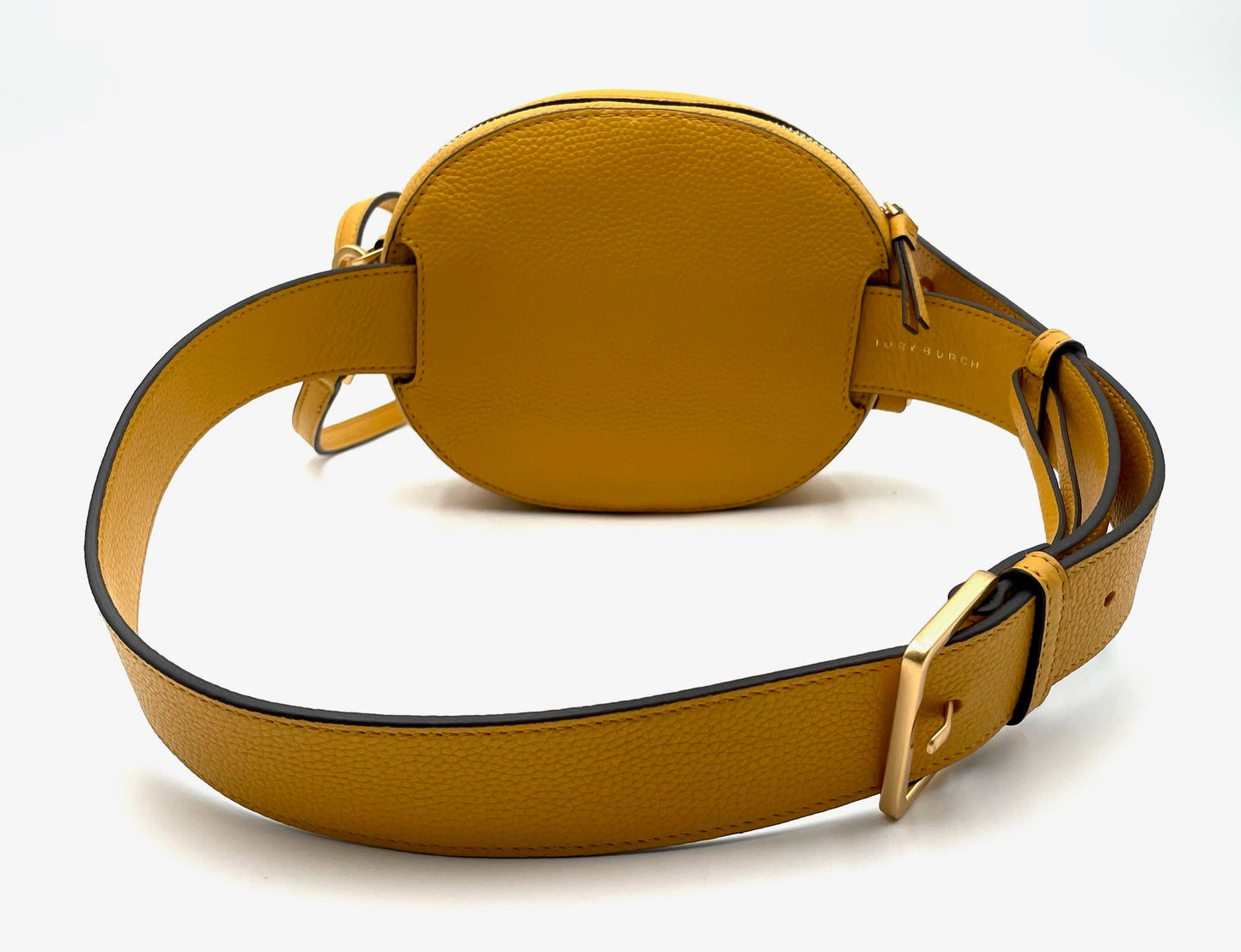 Tory Burch McGraw Mustard Yellow Covertible Belt Bag & Crossbody Bag