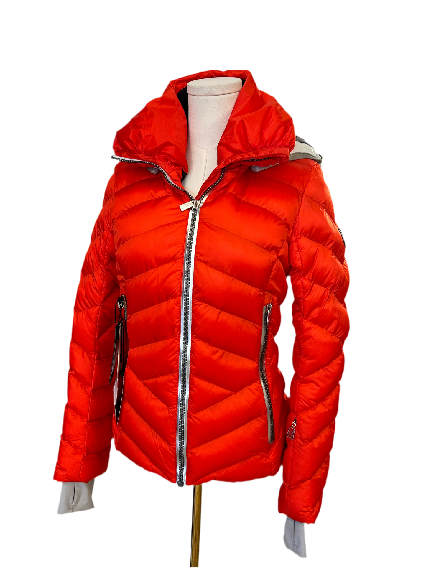 Toni Sailor Red Puffer Jacket Size 34
