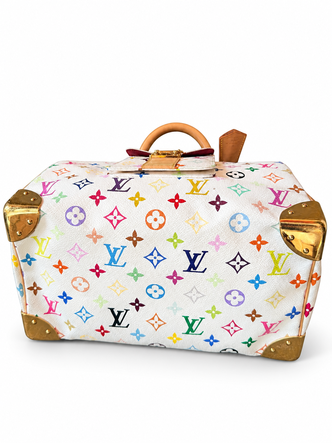 Louis Vuitton x Takashi Murakami Multicolor Speedy 30 Handbag