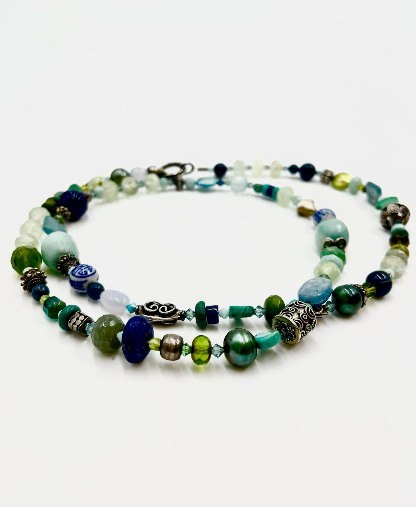 Kelley Farley Multicolor Bead Necklace