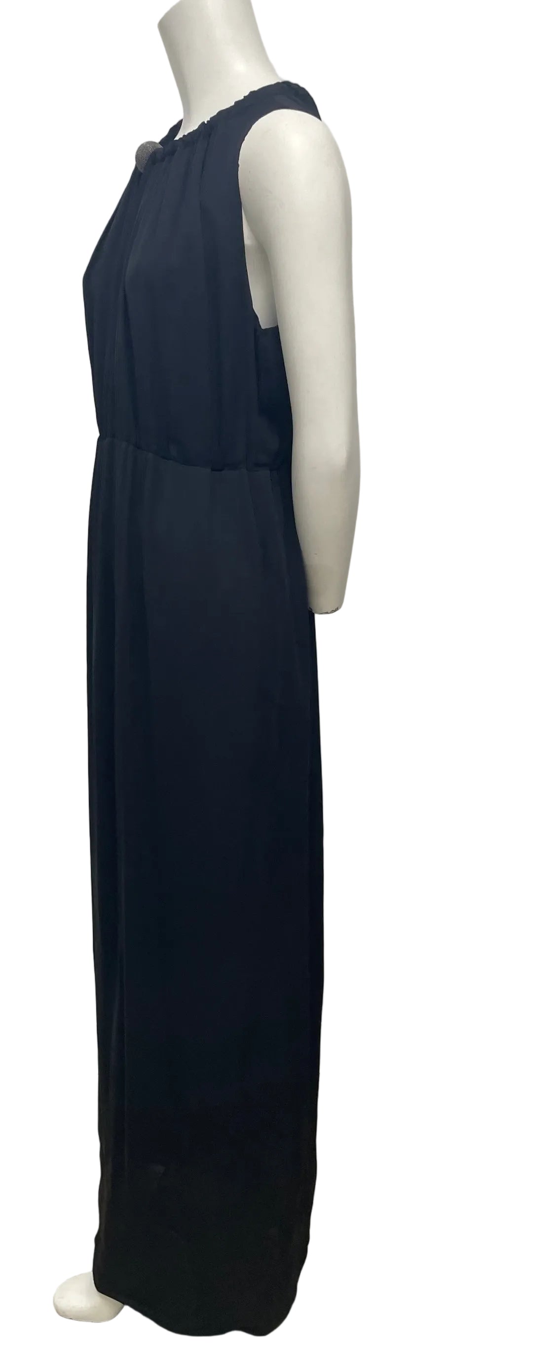 Brand New Fabiana Filipino Black Maxi Dress Size S