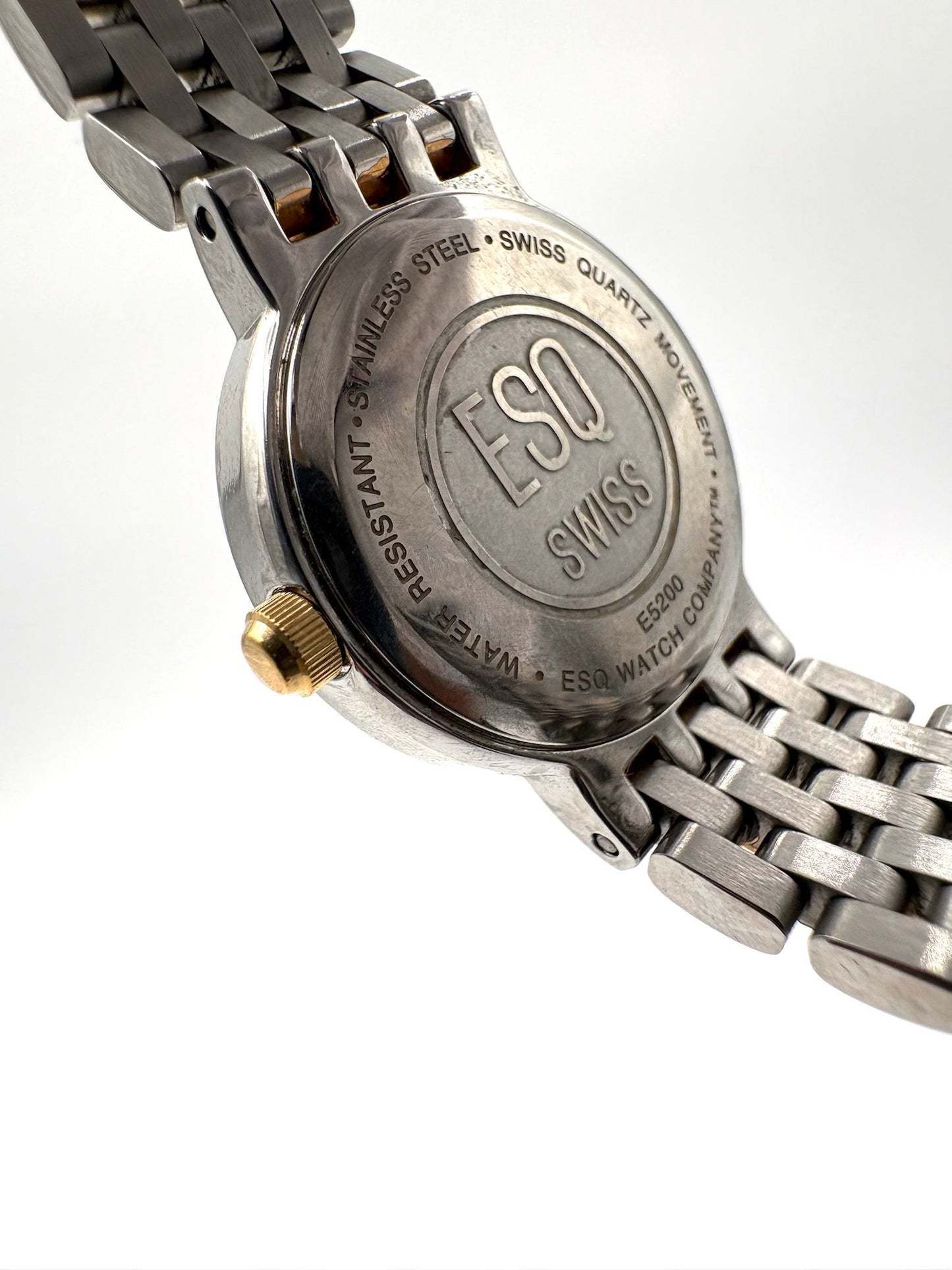 ESQ Swiss Two Tone Watch