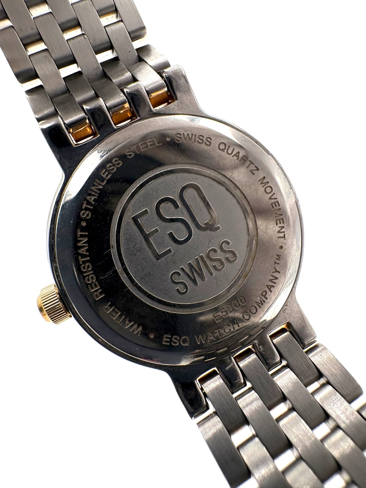 ESQ Swiss Two Tone Watch