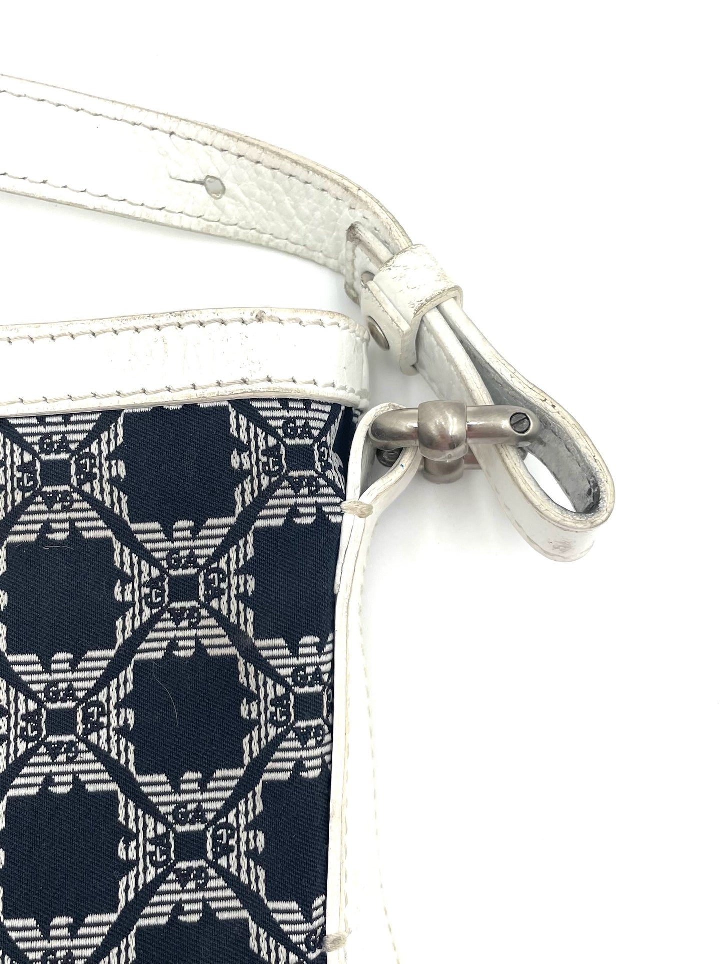 Emporio Armani Navy Print Crossbody Bag