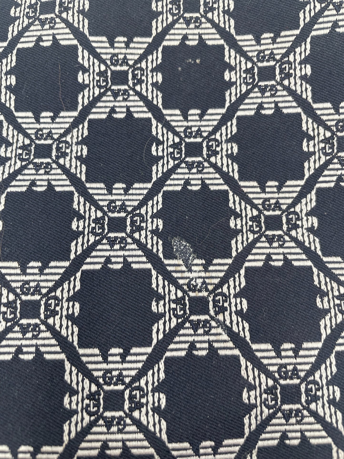 Emporio Armani Navy Print Crossbody Bag