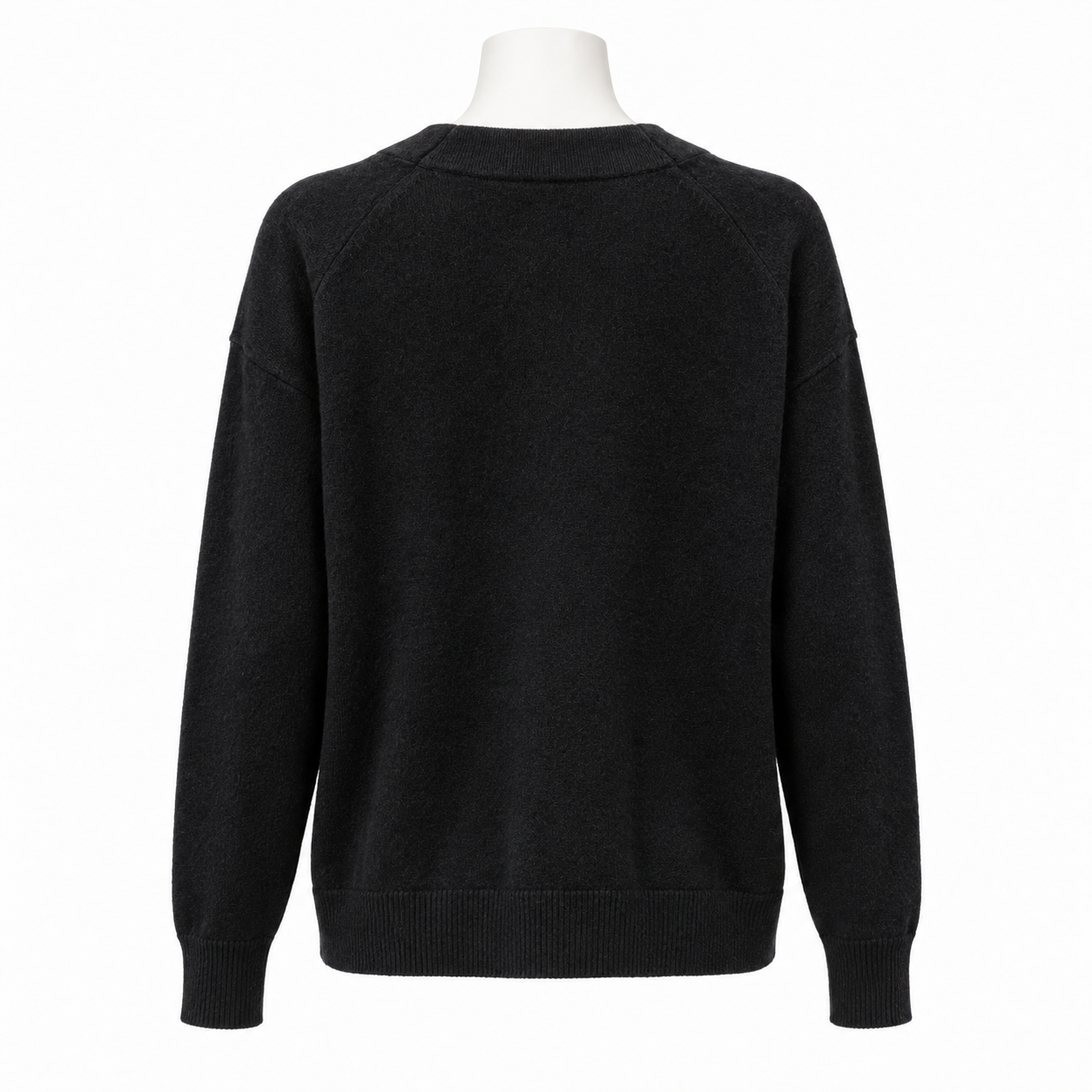 Equipment Black Cashmere Cardigan Sweater Size S