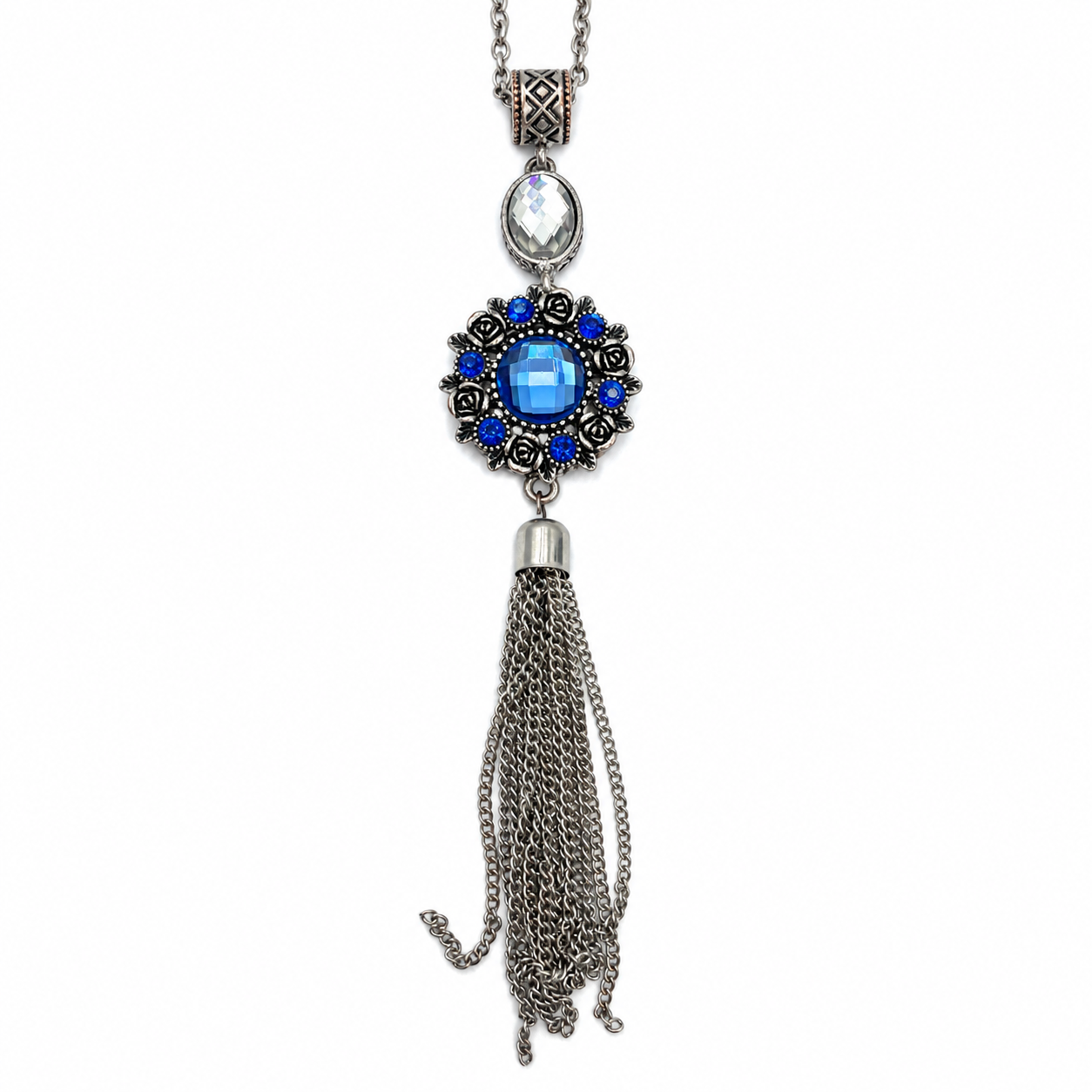 Vintage Interchangeable Snap Button Necklace & Bracelet Set