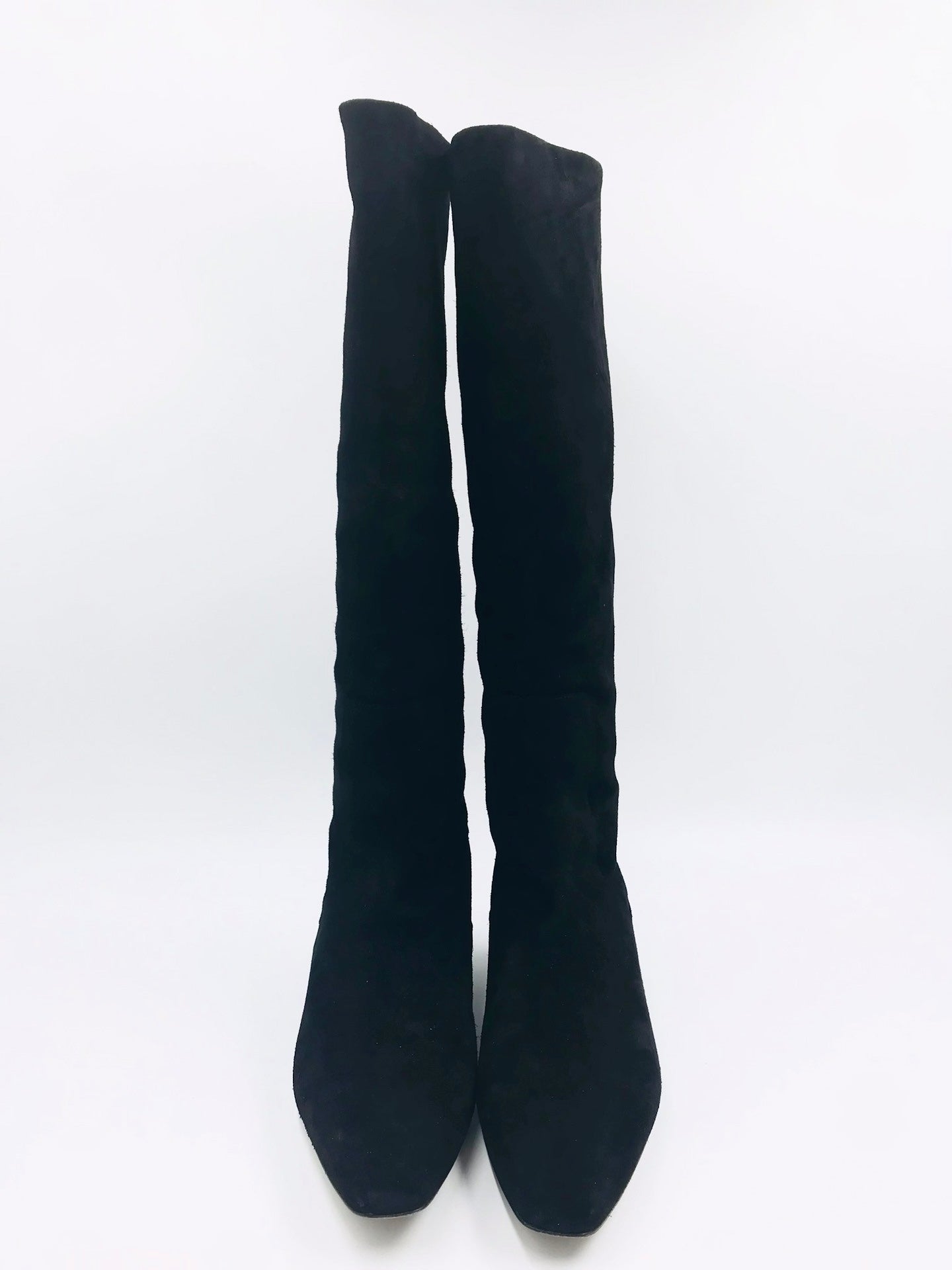 Staud Wally Knee High Flat Suede Boots Size 7.5