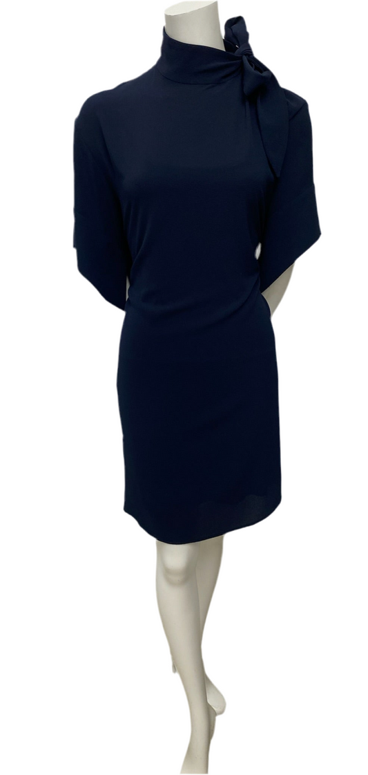 Setlakwe Navy Neck Tie Dress Size 4