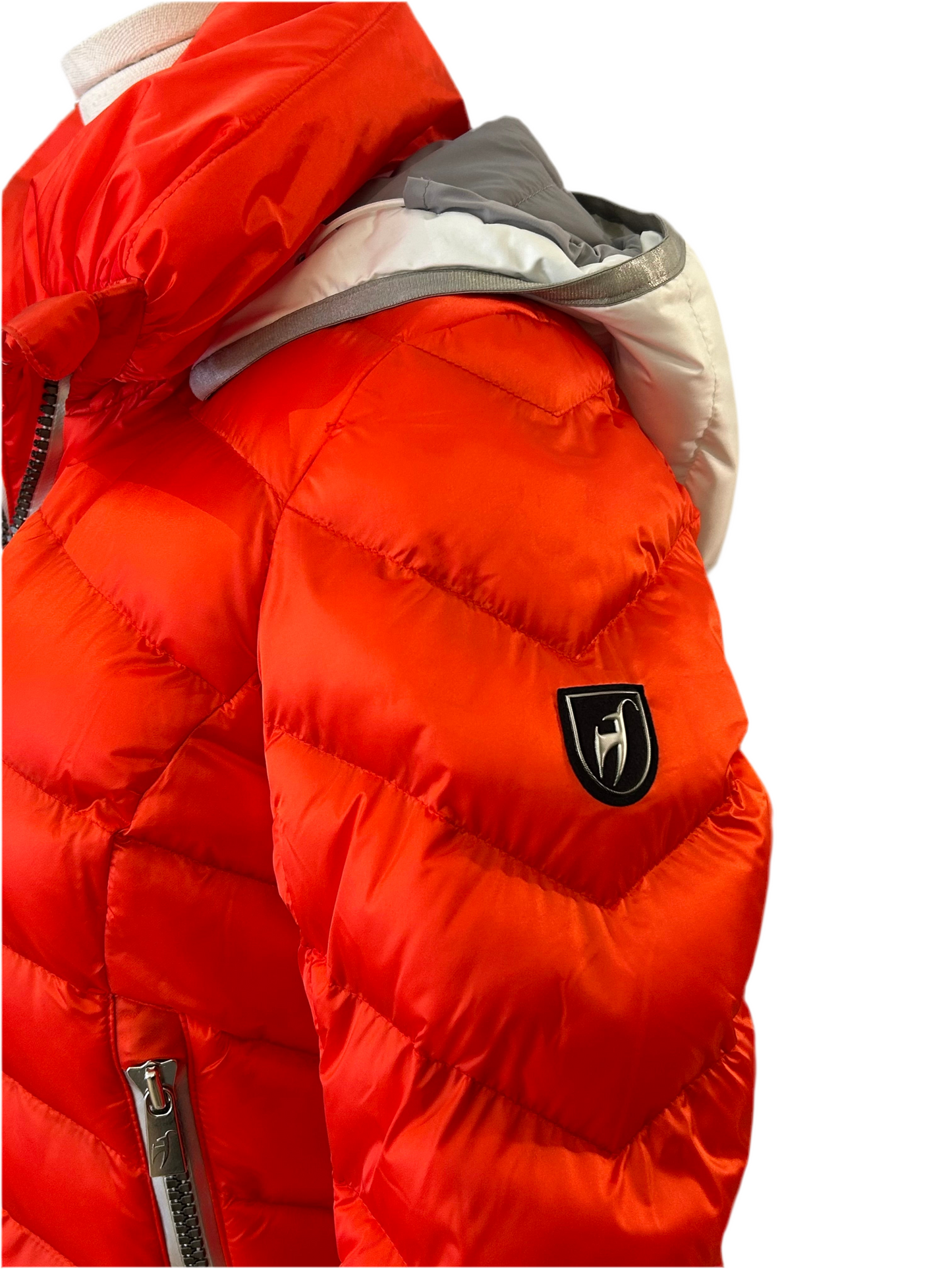 Toni Sailor Red Puffer Jacket Size 34