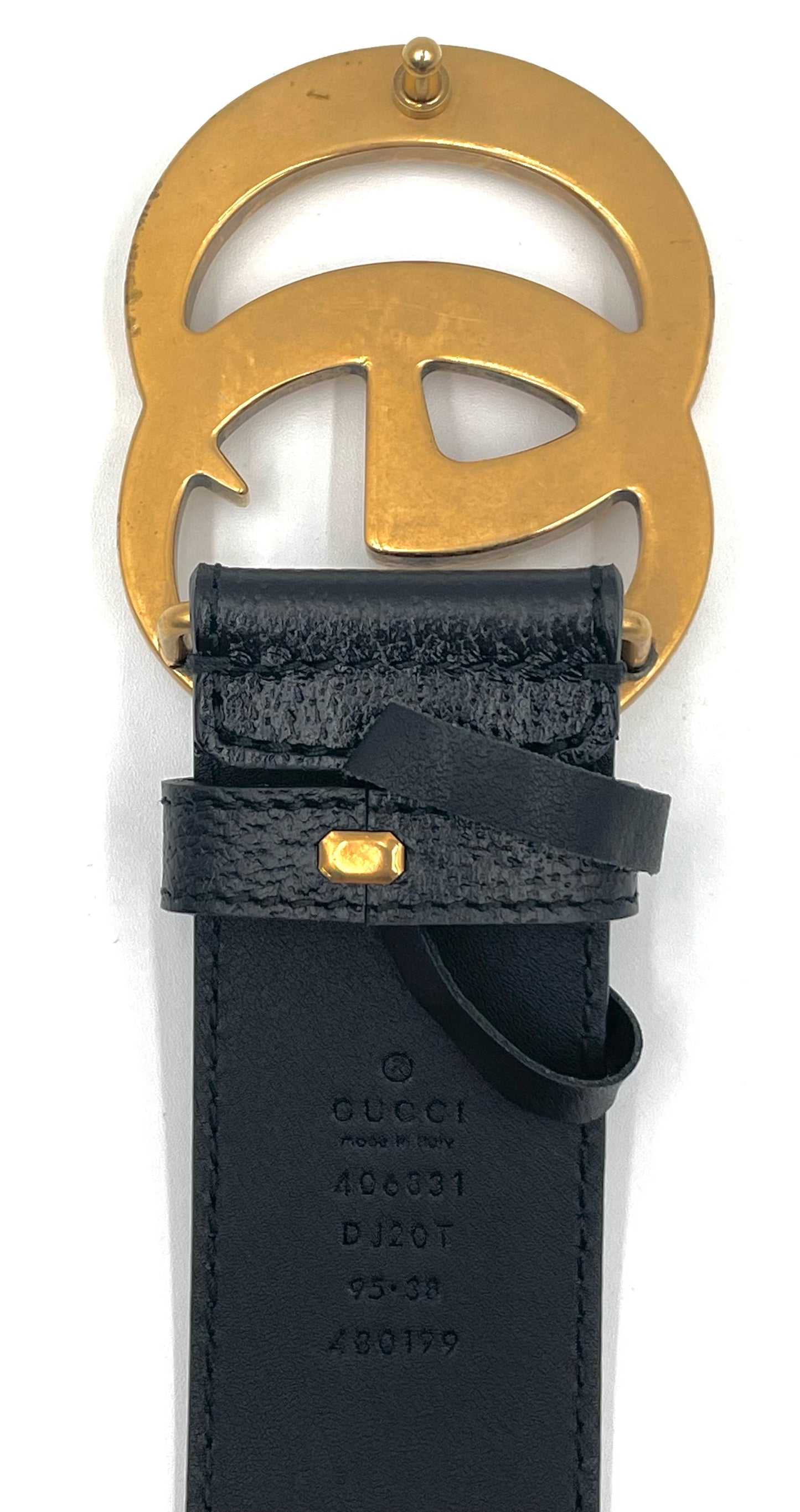 Gucci Marmont GG Leather Belt Size 95