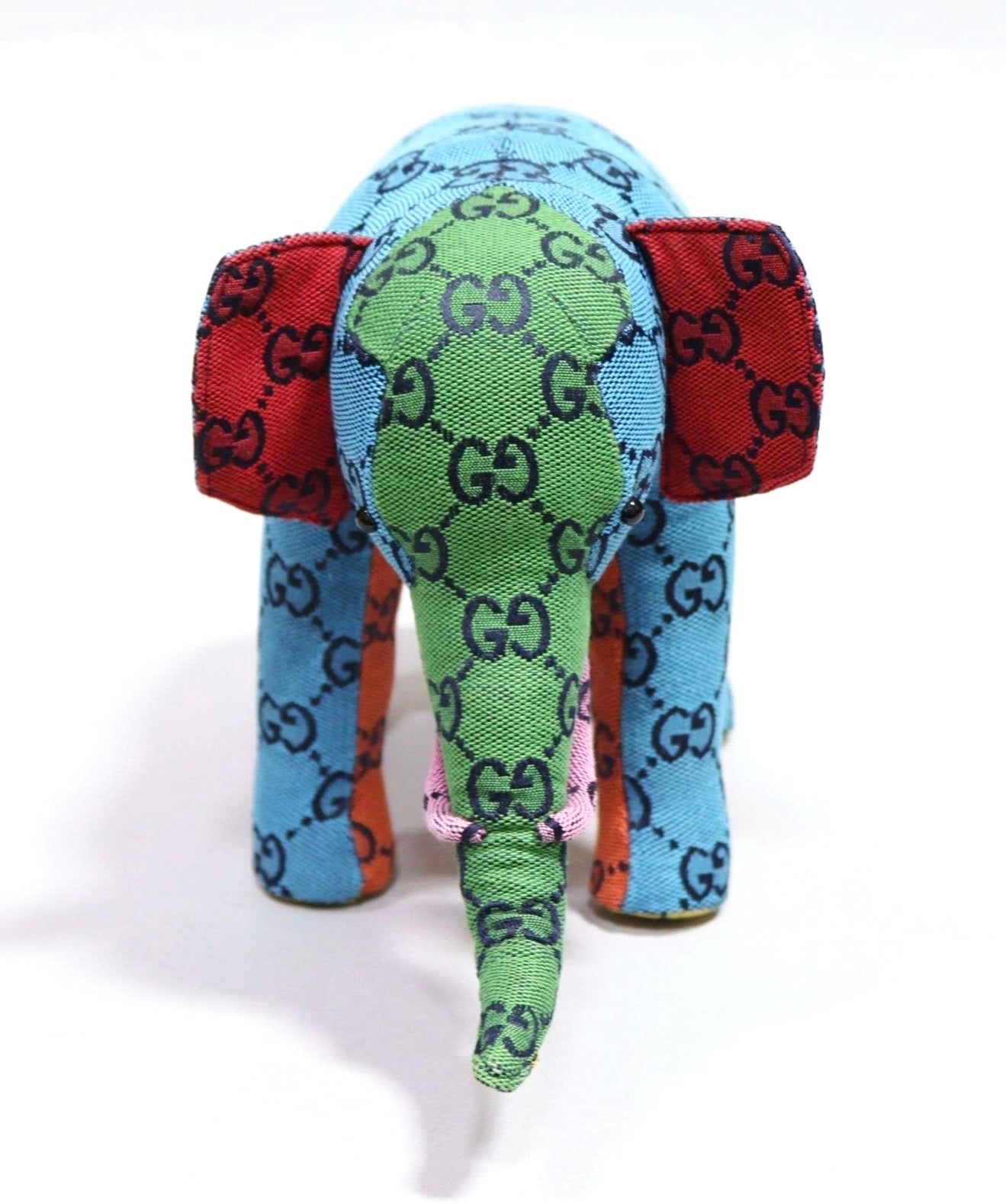 Gucci Multicolor Plush Elephant