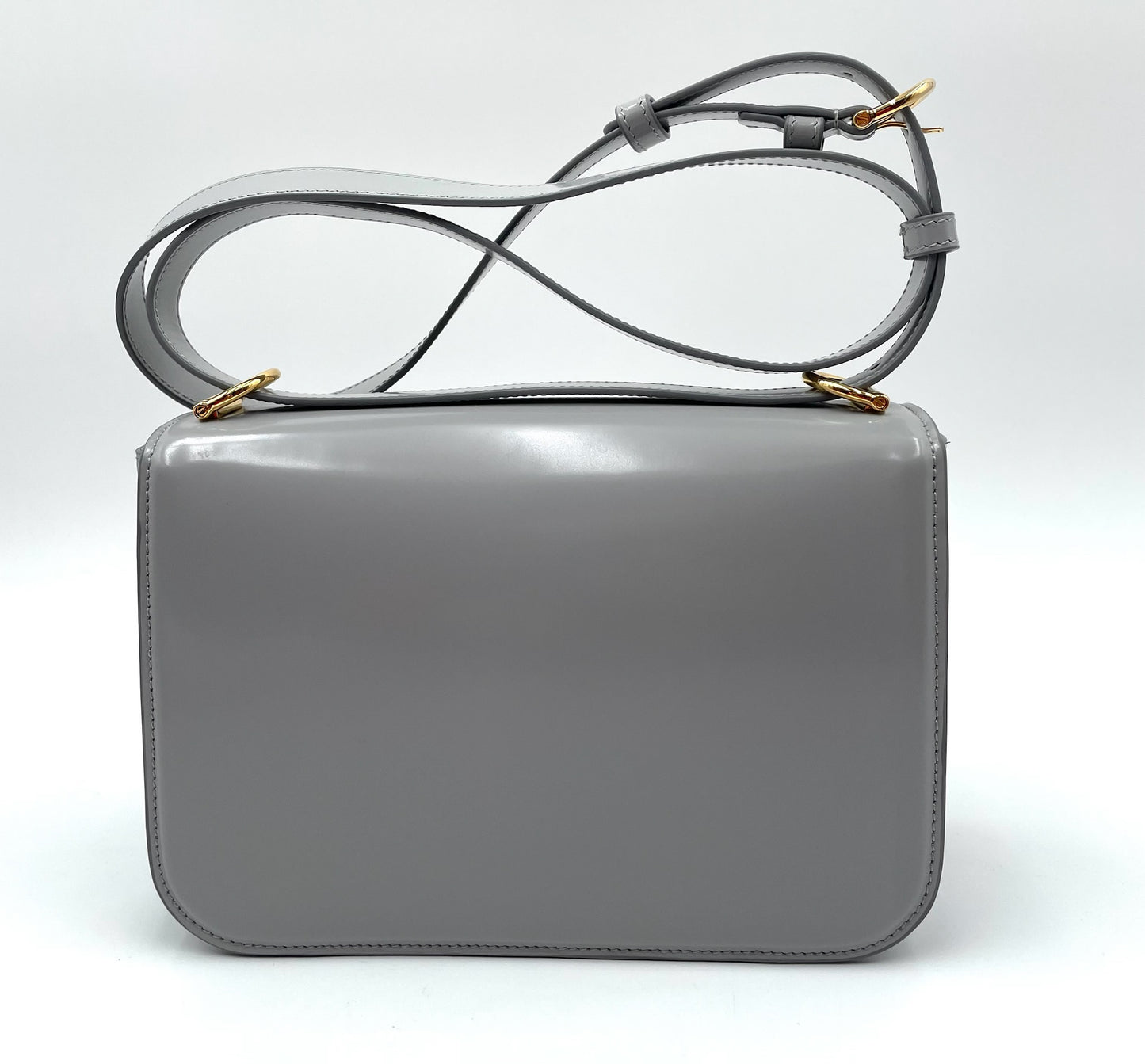 Gucci Siena Small Blue Grey Shoulder Bag