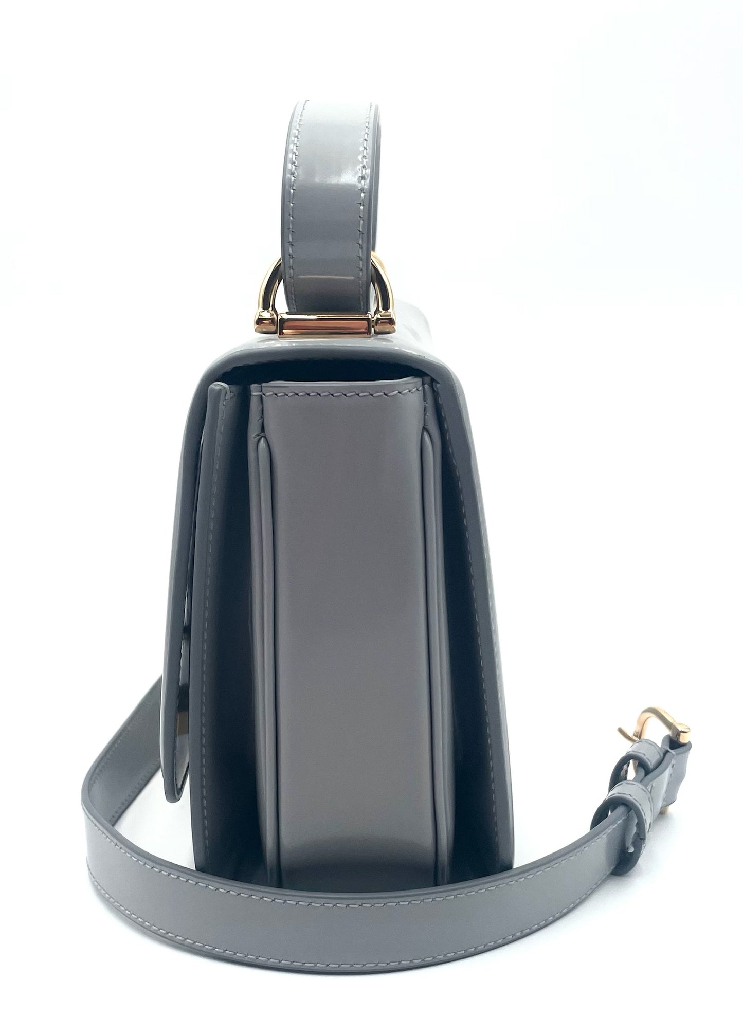 Gucci Siena Small Blue Grey Shoulder Bag