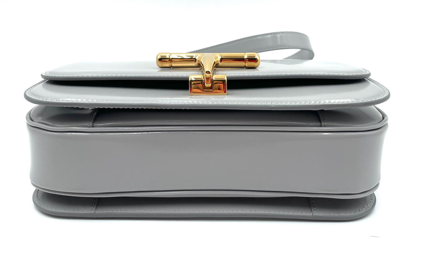 Gucci Siena Small Blue Grey Shoulder Bag