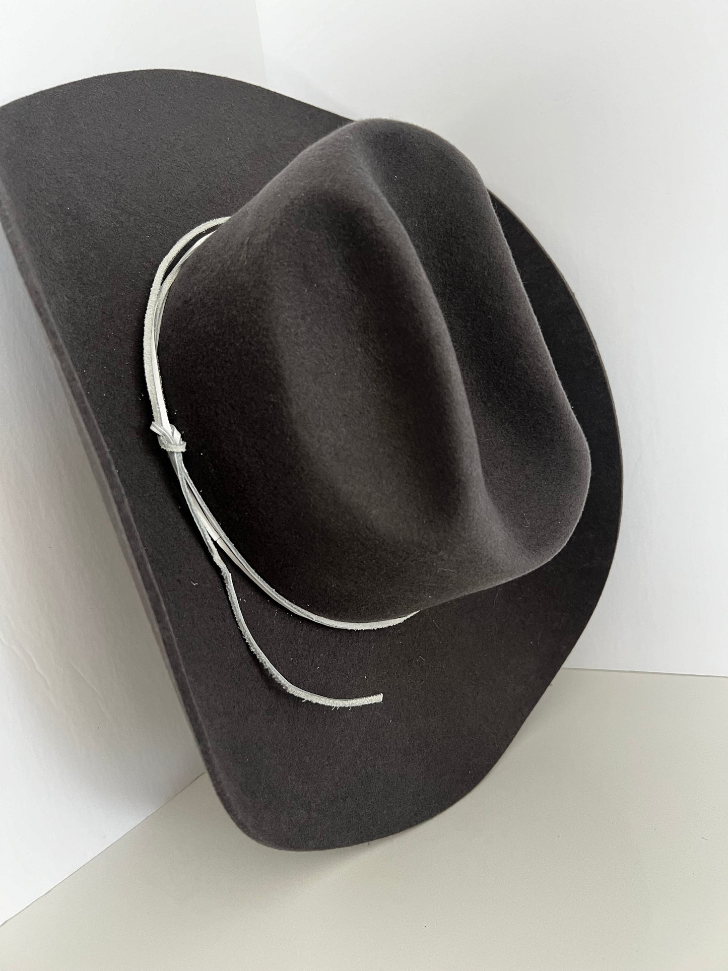Hurricane “The Harvey” Grey Felt Cowboy Hat Size M