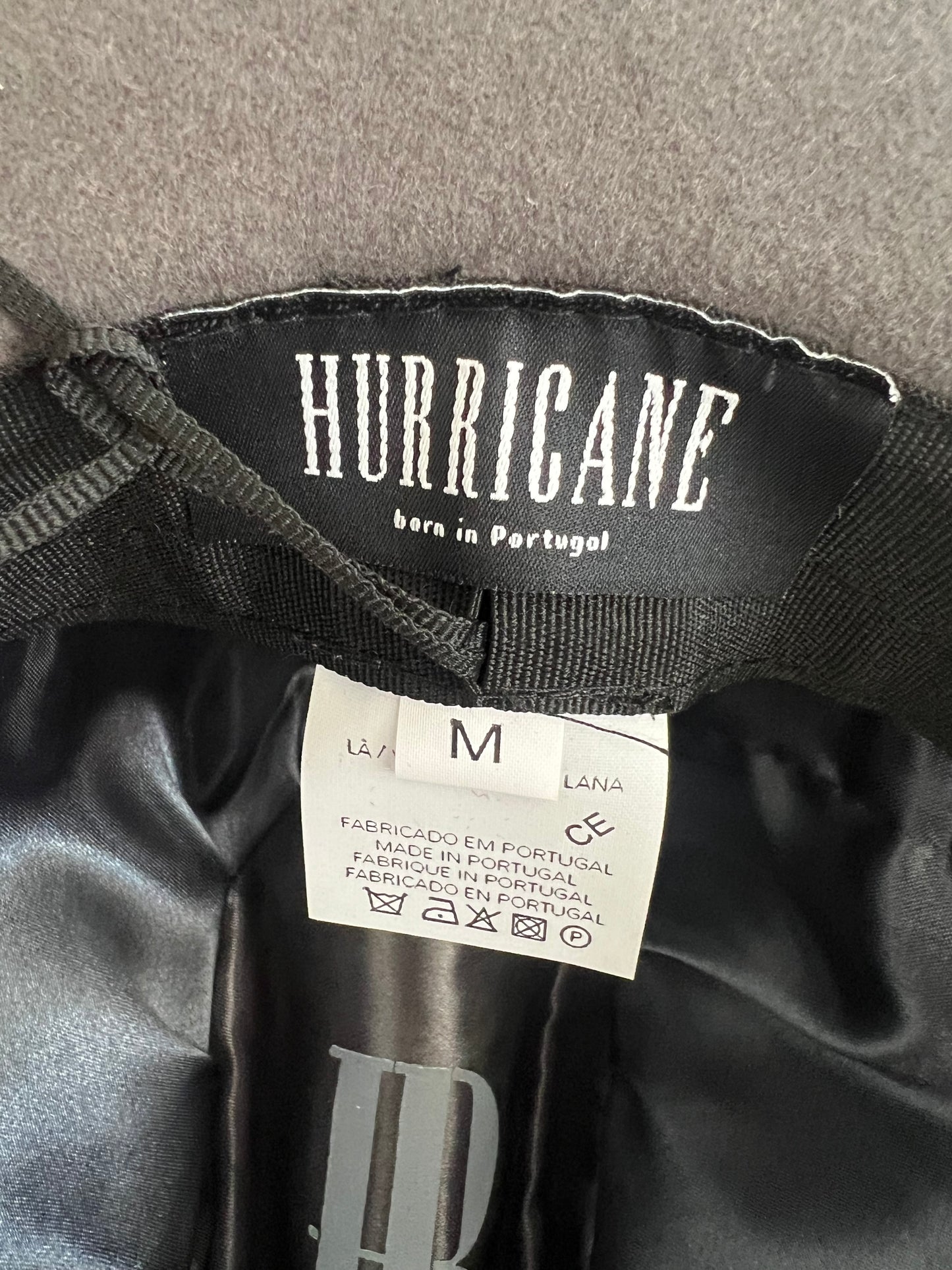 Hurricane “The Harvey” Grey Felt Cowboy Hat Size M