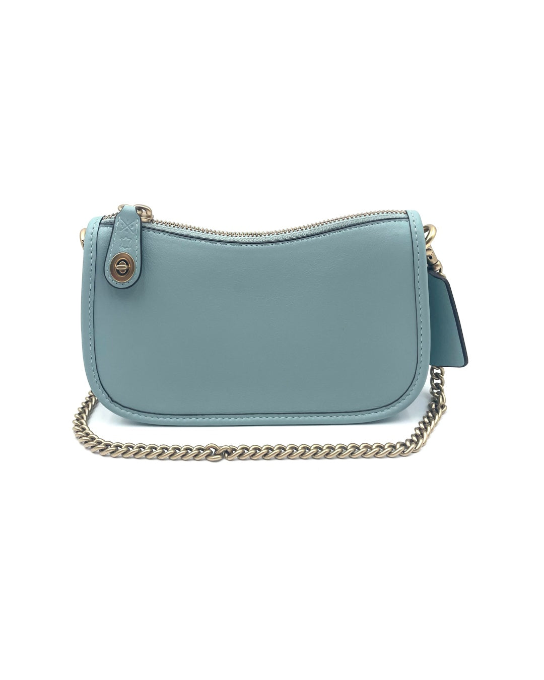 Coach Mini Swinger 20 Teal Bag