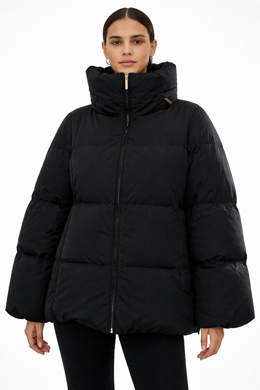 Hugo Boss Black Puffer Down Jacket Size 2
