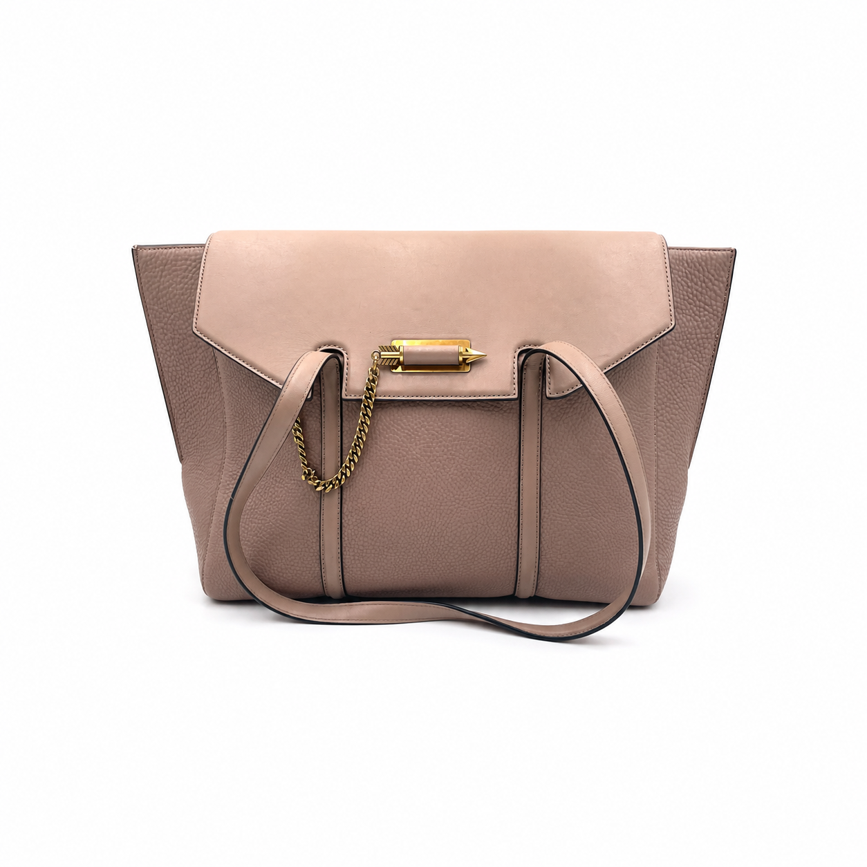 Mackage Barton Taupe Leather Tote