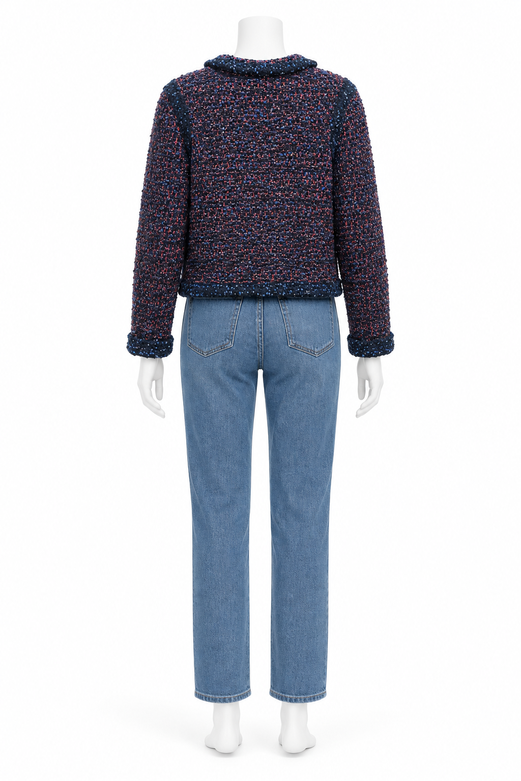 Brand New Missoni Multicolor Tweed Blazer Jacket Size US 8