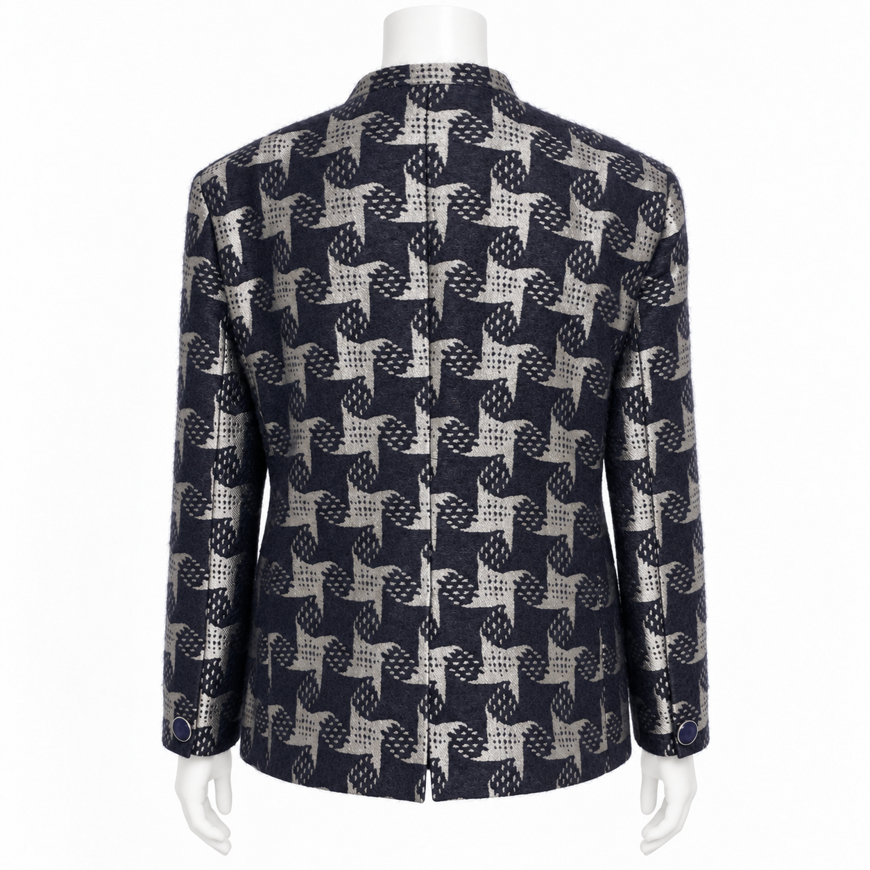 Vintage Giorgio Armani Patterned Blazer Size 52 US XXL
