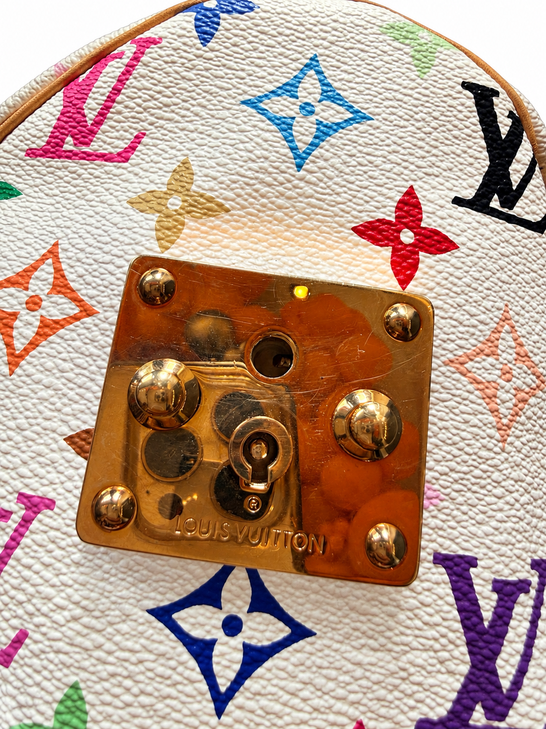 Louis Vuitton x Takashi Murakami Multicolor Speedy 30 Handbag