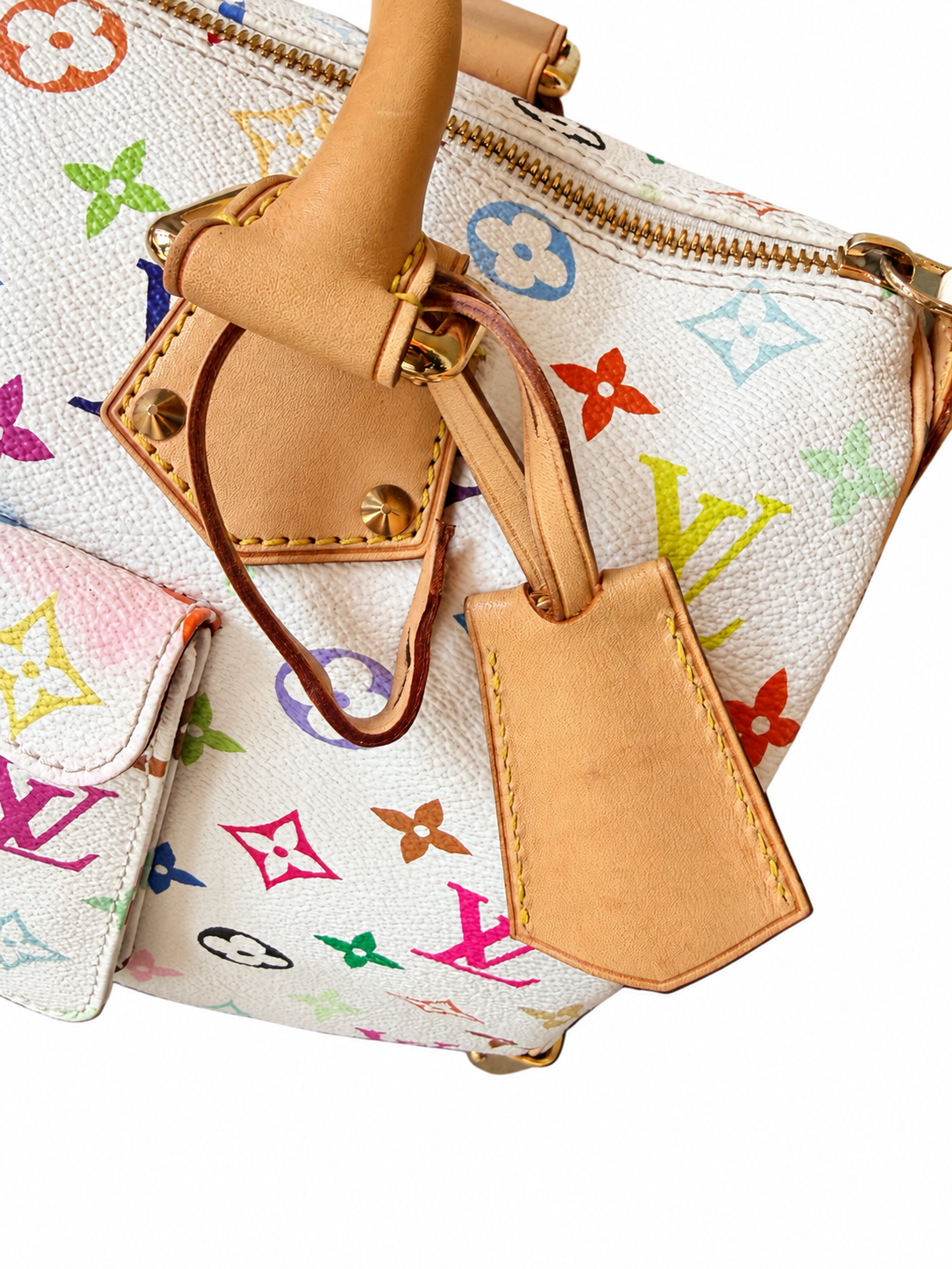 Louis Vuitton x Takashi Murakami Multicolor Speedy 30 Handbag