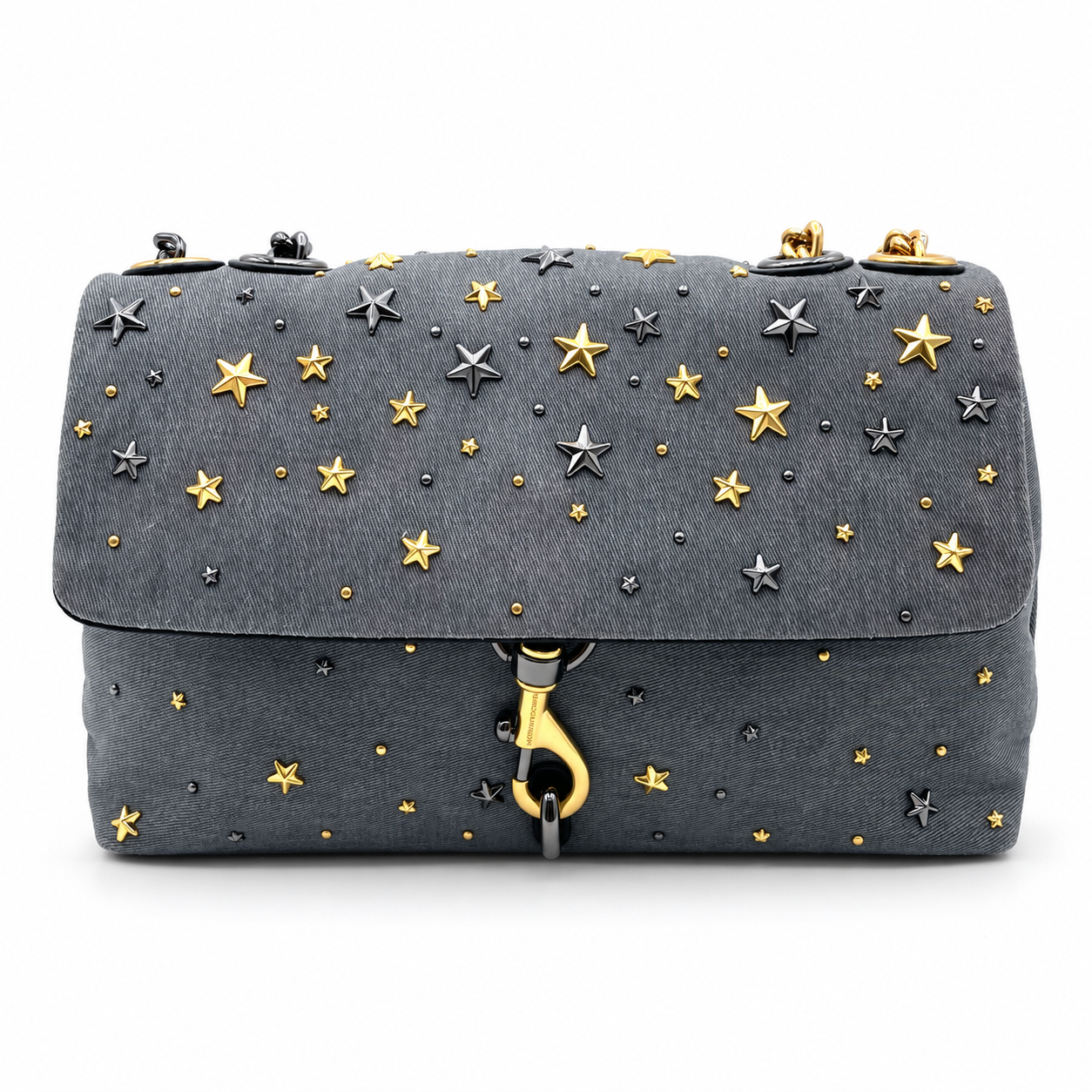 Rebecca Minkoff Medium Edie Star Studded Flap Bag