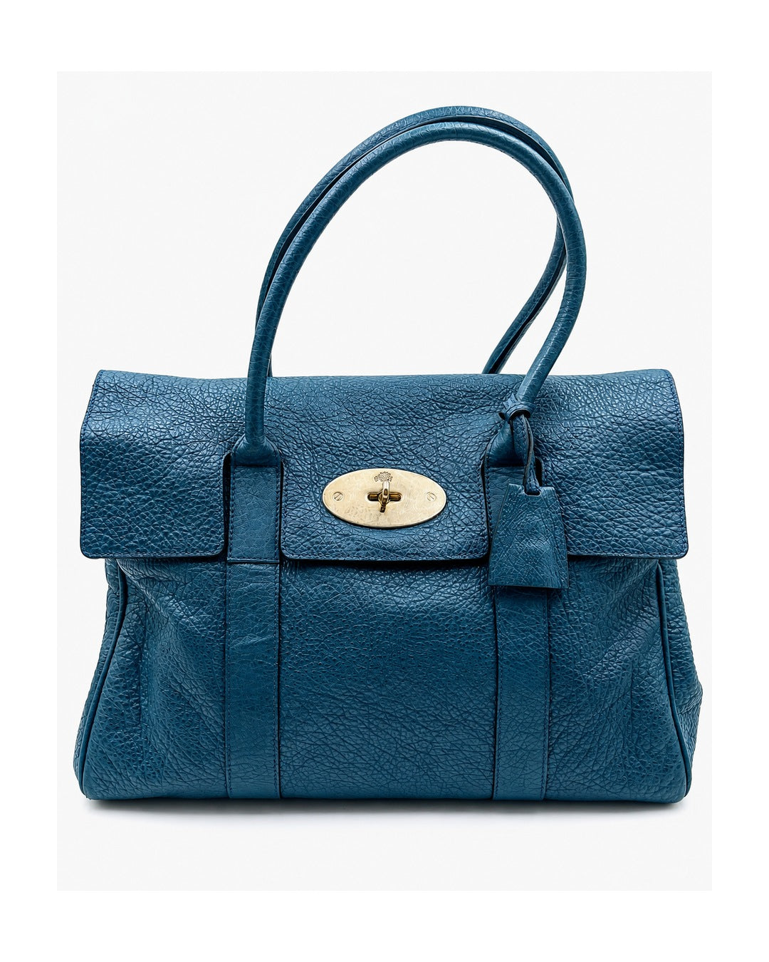 Mulberry Teal Bayswater Leather Shoulder Bag