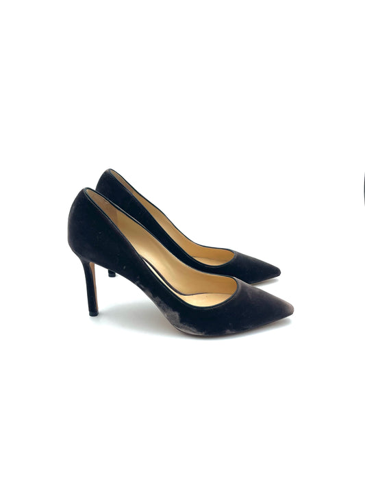 Jimmy Choo Chocolate Brown Velvet Pumps Size 42