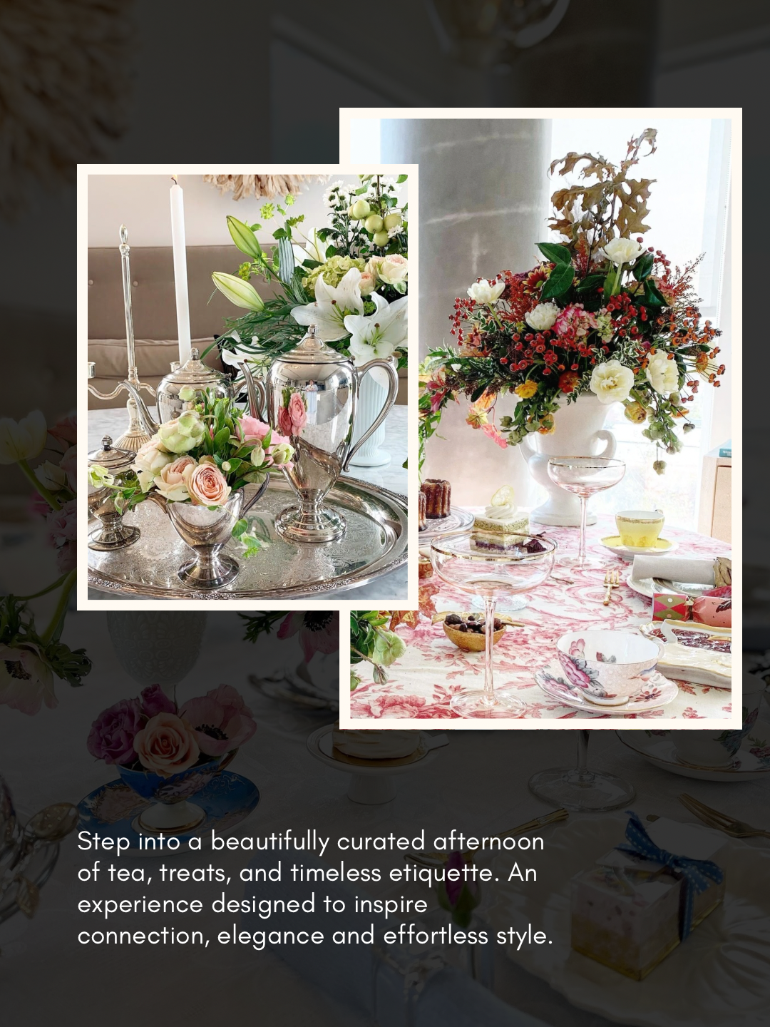 Joyce’s Closet x Ms Modern Manners Afternoon Tea Ettiquette- June 14th