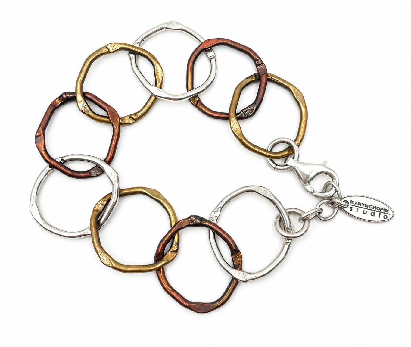 Karyn Chopik Mixed Metal Bracelet